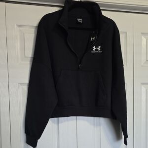 🆕️ Under Armour Black Quarter-Zip Sweatshirt